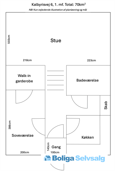 Kalbyrisvej 6, 1. mf., 4700 Næstved