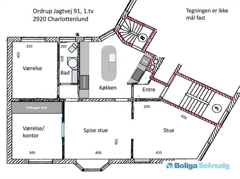 Ordrup Jagtvej 91, 1. tv., 2920 Charlottenlund