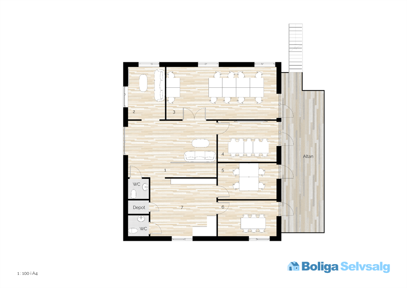 Birketrolden 22, st., 3200 Helsinge